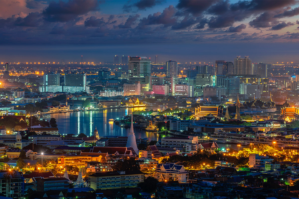 วอลเปเปอร์ติดผนังภาพพิมพ์ วอลเปเปอร์ภาพวิวเมือง
