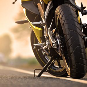 MTC-001_motorcycle-parking-road-right-side-sunset