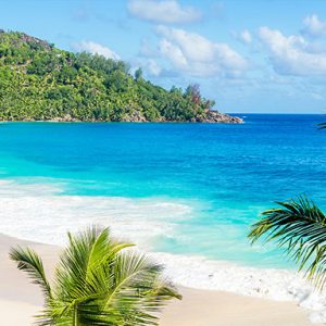 SEA-005_panoramic-view-sandy-lonely-beach-with-clear-blue-water-palm-trees-seychelles-mahe-island
