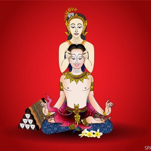 วอลเปเปอร์คนนวด-ท่านวด (กราฟฟิค) #SPA-EX-002