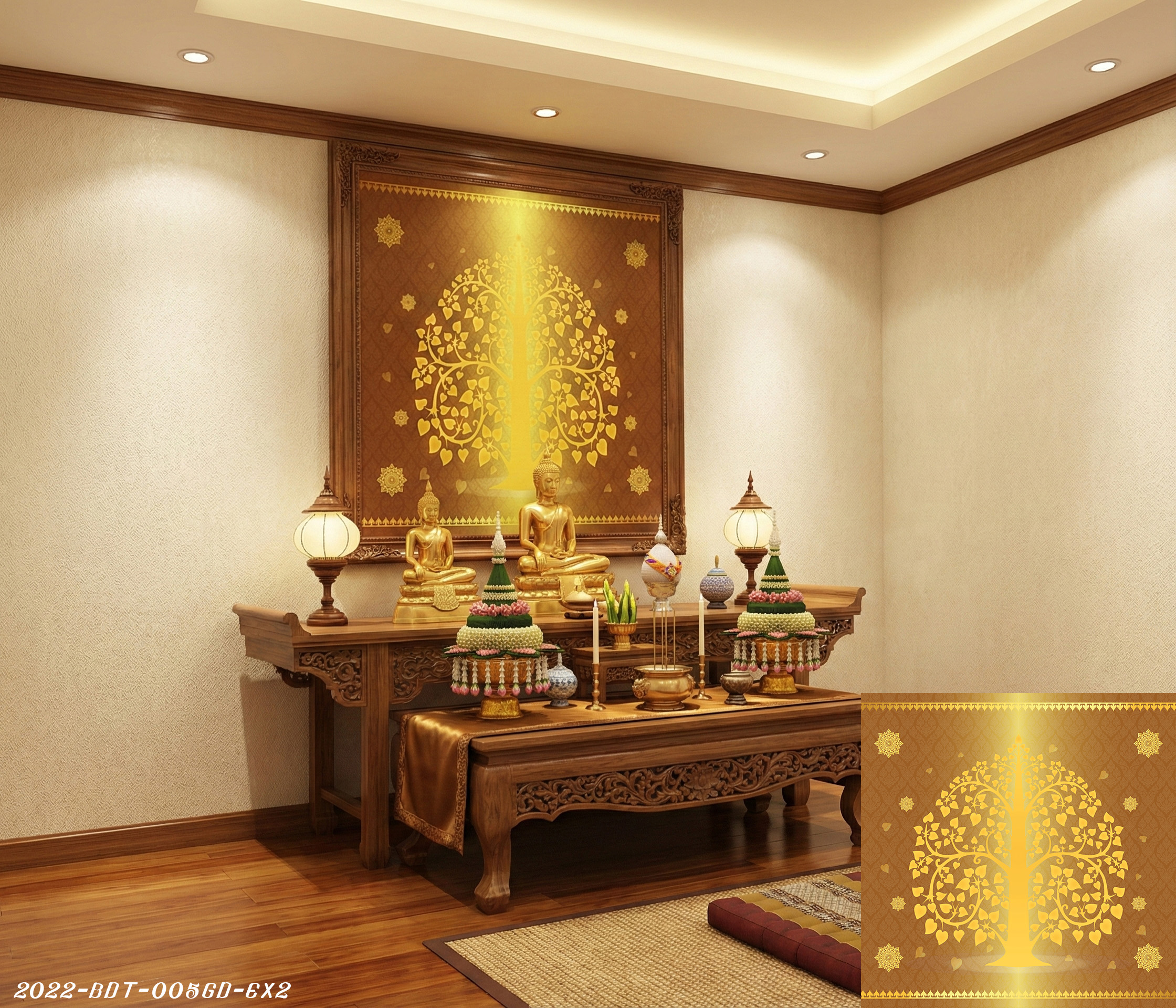 แต่งห้องพระ