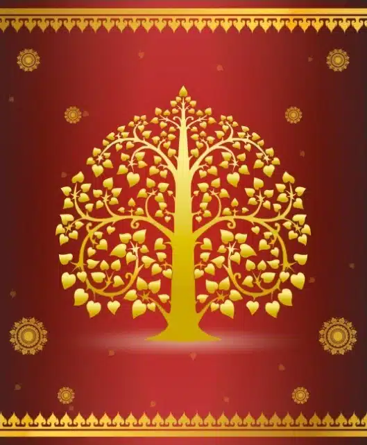 วอลเปเปอร์ภาพต้นโพธิ์ทอง