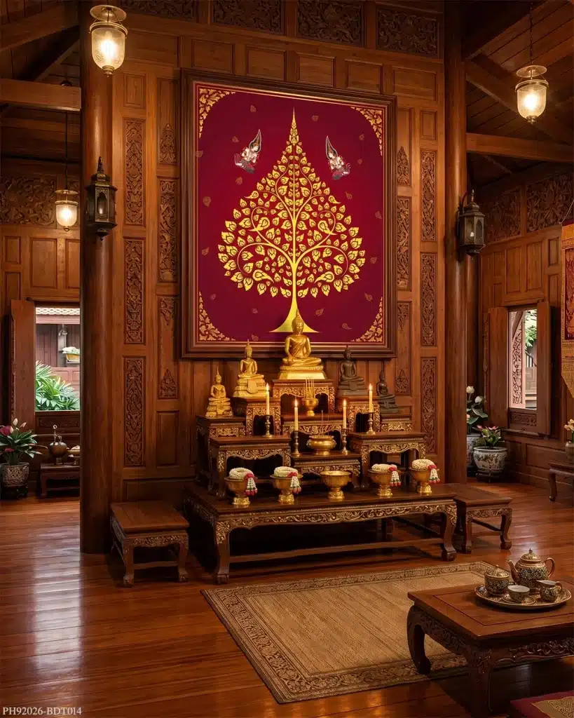 วอลเปเปอร์ลายต้นโพธิ์