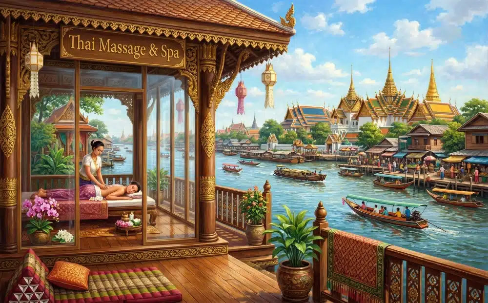 ภาพแต่งร้านนวด