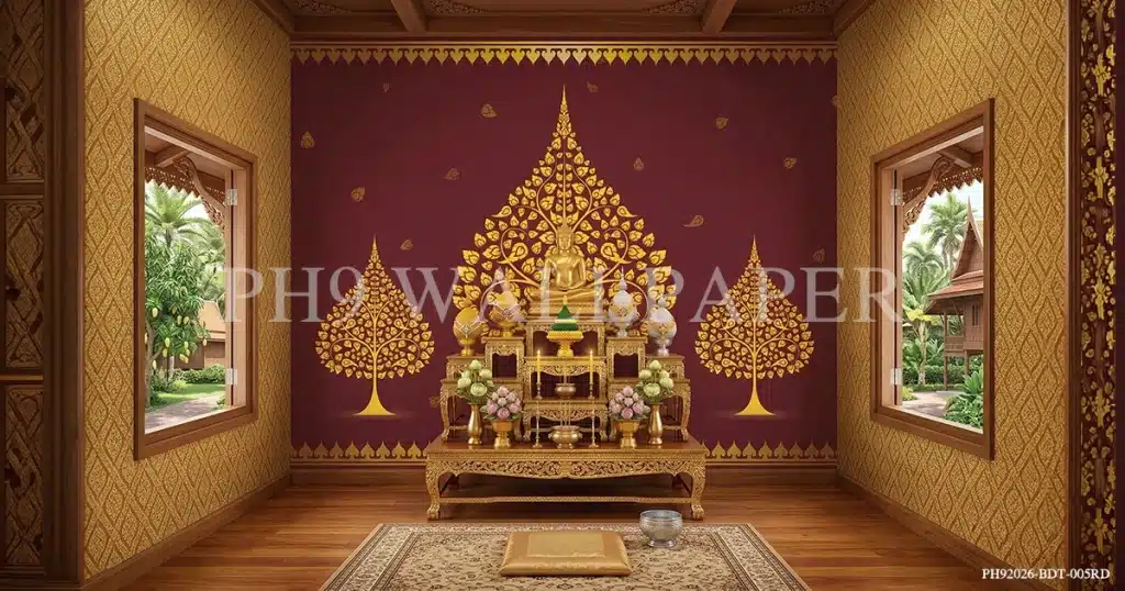 วอลเปเปอร์ภาพต้นโพธิ์ทอง