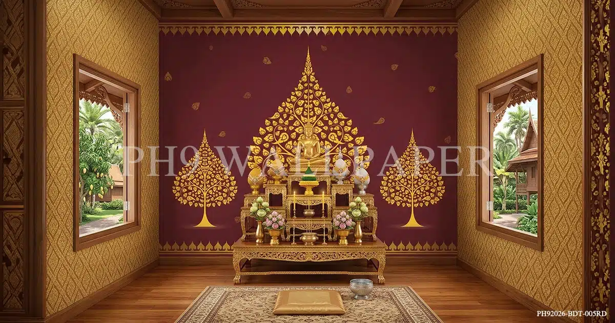 วอลเปเปอร์ภาพต้นโพธิ์ทอง